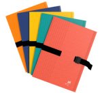 Chemise à sangle Bicolor Recyc+, A4, carton