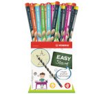 Crayon graphite EASYgraph, présentoir carton de 36