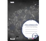 Cahier à spirale 'college', format A4, ligné, 160 p.