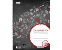 Cahier à spirale 'college', A4, quadrillé, 160 pages