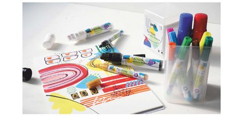 Marqueur acrylique SOLO Goya TRITON Acrylic,power pack
