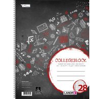 College block 'College' A5, geruit, 160 pagina's