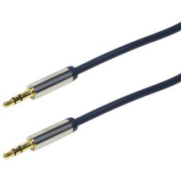 Câble audio, 2 x jack mâle 3,5 mm, 1,5 m