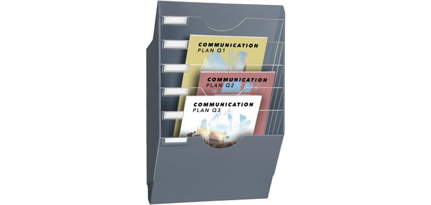 CEP Présentoir mural ReCeption, format A4, 6 cases