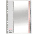 Intercalaires en plastique, numérique, A4, 1-31,gris