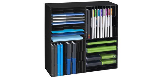 CEP CubiCep Filing Module, 12 compartments, black
