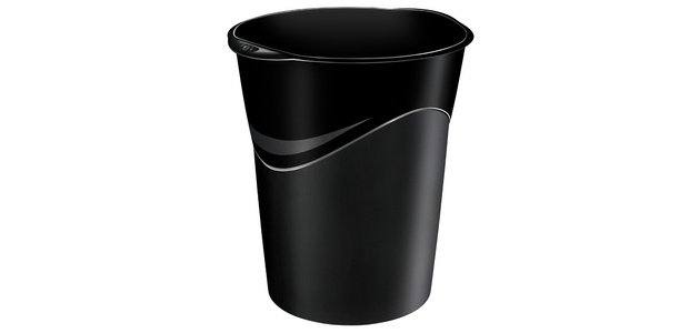 CEP Corbeille à papier CepPro GreenSpirit, 14 litres, noir
