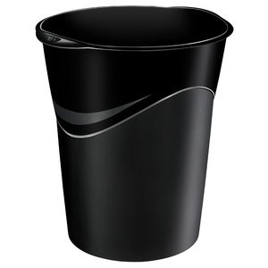 CEP Corbeille à papier CepPro GreenSpirit, 14 litres, noir