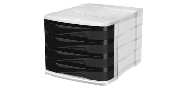 CEP Module de classement ELLYPSE OWA, 4 tiroirs, noir