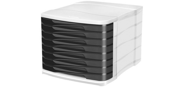 CEP Sorteermodule ELLYPSE OWA, 8 laden, zwart