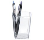 CEP Pot à crayon CepPro, 2 compartiments, transparent