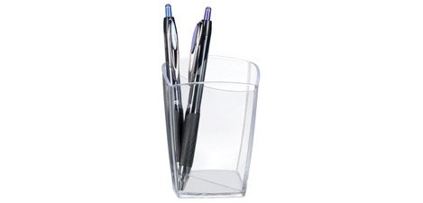 CEP CepPro Pencil Holder, 2 compartments, clear
