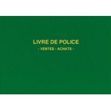 Registre 'Livre de police métaux précieux', 200 pages