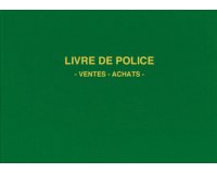 Registre 'Livre de police métaux précieux', 200 pages