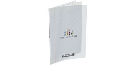 Cahier travaux pratiques, 210 x 297 mm