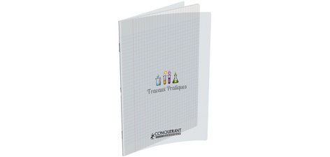 Cahier travaux pratiques, 170 x 220 mm