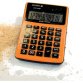 Calculatrice de bureau LCD 1000P, solaire/pile