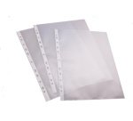 Pochette perforée, A4, film PP, grainé