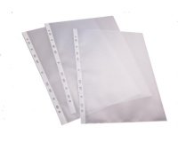 Pochette perforée, A4, film PP, grainé