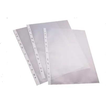 pochette perforée, format A5, PP, transparent, 0,08 mm sur