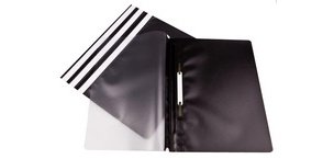 A4 Laminated Folder, PP Film, Black