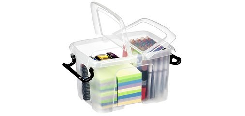 CEP Boîte de rangement strata, 6 litres, transparent