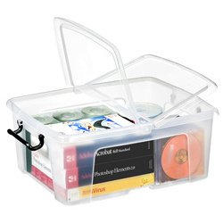 CEP Boîte de rangement strata, 24 litres, transparent