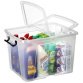 Opbergdoos Straty by CEP, 40 liter, transparant