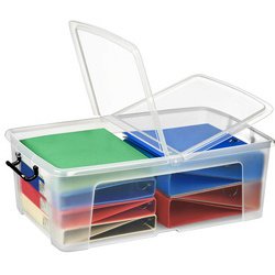 CEP Boîte de rangement strata, 50 litres, transparent