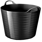 CEP Panier de rangement strata, souple, 40 litres, noir