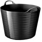 CEP Panier de rangement strata, souple, 40 litres, noir