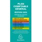 Plan comptable général avec couverture plastique 17,5x9cm