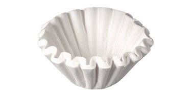 Filtre à café, diamètre: 250 mm, blanc