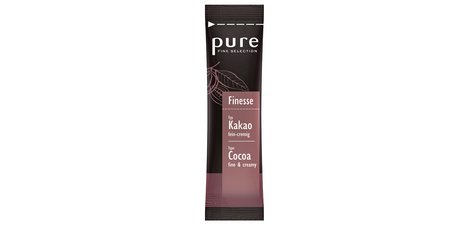 Poudre cacao 'PURE Fine Selection Finesse', portions