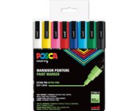 Marqueur à pigment PC3M, étui de 4, couleurs douces