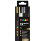 Marqueur à pigment PC3M, étui de 4, couleurs douces