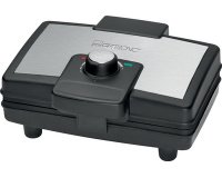 Gaufrier WA 3606, noir/acier inoxydable