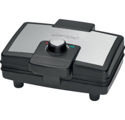 Gaufrier WA 3606, noir/acier inoxydable
