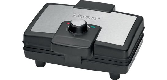 Gaufrier WA 3606, noir/acier inoxydable