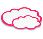 Carte de modération nuages, 430 x 265 mm