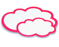 Carte de modération nuages, 430 x 265 mm