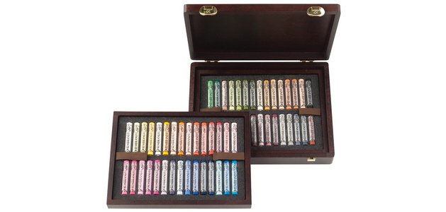 ROYAL TALENS REMBRANDT Mallette de craies pastel tendres