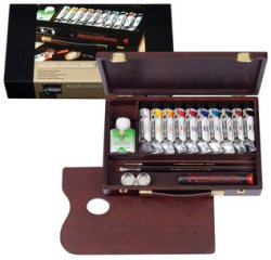 ROYAL TALENS REMBRANDT coffret couleur acrylique 'TRADITIONA