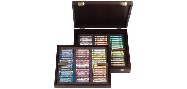 ROYAL TALENS Mallette de craies pastel souples REMBRANDT