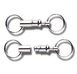 Gb_support pour clés, avec un raccordement, argent