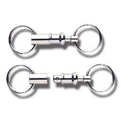 Gb_support pour clés, avec un raccordement, argent