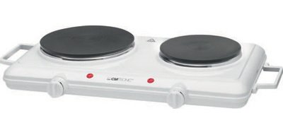 Double plaque de cuisson DKP 3583, blanc