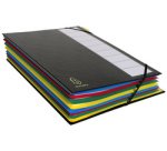 Trieur Harmonika, PP, 7 compartiments, noir