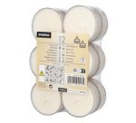 Bougies chauffe-plat Maxi, diamètre: 57 mm, blanc