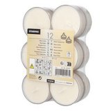 Bougies chauffe-plat Maxi, diamètre: 57 mm, blanc
